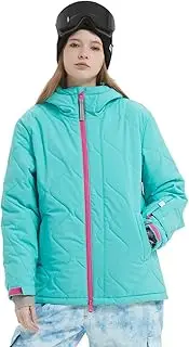 [Bluemagic] Ski Jackets for Women, Ski Suits, Snowsuits, Outdoor Functional Jacket, Windproof, Warm and Breathable, Zip Opening