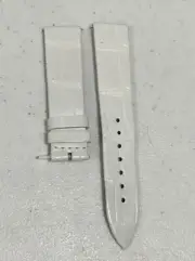 Jaeger Lecoultre Strap Ladies Reverso 16X 17 White Authentic