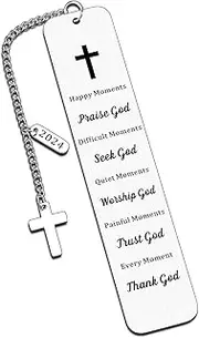 First Communion Gifts for Boys Girls, Confirmation Gifts for Teenage Boys, Christening Gifts for Girls, Catholic Gifts, Scripture Gifts, Bible Verse Bookmark, Baptism Gifts for Girls, Faith Based Gift