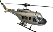 Roban RC Helicopter 470 Size UH-1D RTF Version Army Green Yellow Tail GPS Auto Return Scale Model