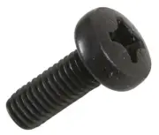SCREW PAN HEAD PZ BLACK M2X6MM PACK OF 50 - MRPM020006CB