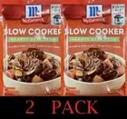 2x McCormick Slow Cooker HEARTY BEEF STEW Seasoning Mix Spices 1.5 oz 2 PACK