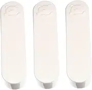 Ipetboom 3pcs Cartoon Cotton Swab Box Swabs Cotton Swab Containers Cotton Ball Holder with Lid Basket Cotton Swab Dispenser Cotton Pad Holder Square Container Cotton Swab Holder White Pp