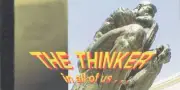 The Thinker in All of Us small 4" by 2" inch MOTION FLIP Book New