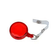 Security ID Card Holder Lanyard Pass Retractable Key Tag - 3pcs