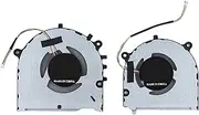 Denash Laptop CPU GPU Cooling Fan, Replacement with Efficient Cooling and Low Noise for ThinkBook 14s IML IWL DFS5K123043630 FLDU DFS150305180T FL05