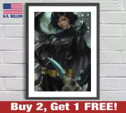 DC Comics Batman Batgirl Cassandra Cain 18" x 24" Poster Print Man Cave Wall Art