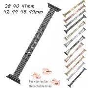 Bling Jewelry Bracelet Strap For Apple Watch Band 38mm 40mm 41 42 44mm 45mm 49mm