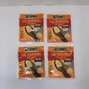 (4) HotHands Toe Warmers 2 Toe warmers