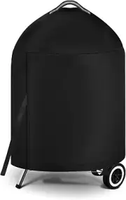 Icover Grill Cover for Weber 22 Inch Charcoal Kettle- Heavy Duty Waterproof BBQ
