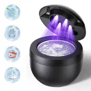 Ultrasonic Retainer Cleaner Retainer Cleaner Machine for Dentures Mouth Guard...