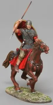 THOMAS GUNN ROMAN EMPIRE ROM073B CHARGING AUXILIARY CAVALRY WITH SPEAR