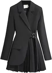 [Generic] Woman Blazers Long Sleeve Jacket Casual Office Ladies Suit Coat Female Outerwear