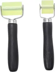 Professional Wall Sticker Roller Set 2pcs Car Beauty Tool Flat Roller for Wallpapers Smooth Vinyl Film Insulation Easy to Carry