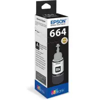 在飛比找樂天市場購物網優惠-EPSON T664100 T664/664 原廠黑色墨水