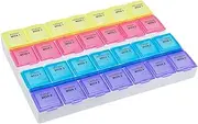 Ezy Dose Monthly Medtime (28-Day) Pill Planner │Monthly Pill Organizer