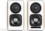 JSEIAJB 12W*2 HiFi Active Speaker 2.0 Channel Computer TV Speaker High-Fidelity Fiber Coaxial Speaker