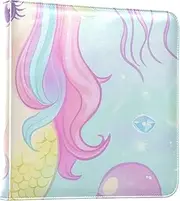 Cartoon Cute Colorful Mermaid unicorns Photo Album Binders Picture Book For Photos Self Adhesive Pages Scrap Book Photo Albums Picture Album 4x6, 6x8