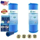 High Efficiency 50 Sq Ft Pool & Spa Filter Replacement Cartridges - Easy Install