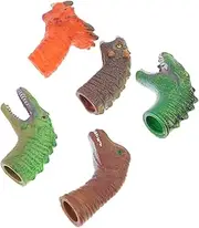 5pcs Dinosaur Finger Puppets Interactive Hand Dolls for Imagination Play for Storytelling and Parent Engagement