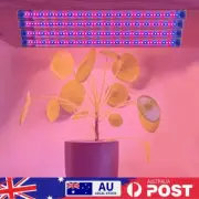 USB Plant Growth Light 3/9/12H Timer Seed Hydroponic Light (Red Blue 4 Head)