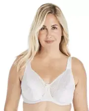 Playtex Secrets Full Figure Underwire Bra 4422 Size 34C White Nwt
