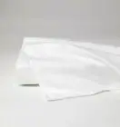 ITALY SIMPLY CELESTE EXTRA-LONG-STAPLE COTTON PERCALE FLAT SHEET - WHITE COLOR