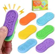 BUSOHA Silicone Magnetic Fidget Slider Toys for Kids - 2025 New Upgrade Relieve Anxiety Sensory Travel Toys for Calming,Stress,Autism and ADHD,Gifts for Men Adults Girls Boys