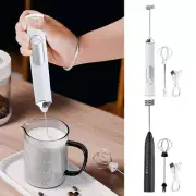Coffee Frother Electric Whisk USB Rechargeable Foam Maker Bubbler Egg Beater