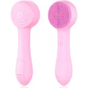 Facial Cleansing Brush Silicone Face Scrubber Waterproof Rechargeable Exfolia...