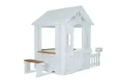 Lifespan Kids Teddy V2 Cubby House White