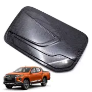 For Mitsubishi L200 Triton Cab MR 2019 20 Carbon Fuel Oil Tank Cap Cover