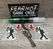 Bigfoot Yeti & Sasquatch Howler Call, Decal, Magnet & 2 Pins Pro-Staff Kit New