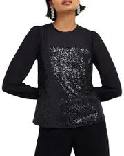Hobbs London Zariah Sequin Top