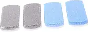 4pcs Foot Pedicure Stone Exfoliating Scraper Hard Dead Skin Callus Remover Double-sided Callus Rasp for Feet Care