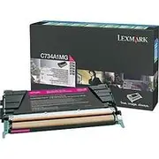 Lexmark C734A1MG MAGENTA PREBATE TONER YIELD 6000 PAGES FOR C734, C736