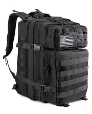 45L Military Tactical Backpack Large Army 3 Day Molle Point Pack Bug Black04