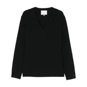 [Seven Gauge] Seven Gauge Virgin Wool Jumper IV NUMERIC BLACK