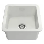 Turner Hastings Cuisine Single Bowl Sink - White Gloss