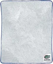 Northwest NCAA Silk Sherpa College Throw Blanket - Super Soft & Fluffy - 60" x 50" - Experience Ultimate Comfort and Coziness (Florida Gators - Blue)
