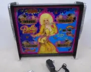 Bally Dolly Parton Pinball Head LED Display light box