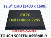 Dell Latitude 7285 Tablet 12.3" Touch screen LED LCD Assembly FK10N HVM8P