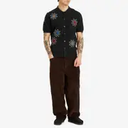 Wax London Tellaro Floral Embroidery Knitted Shirt