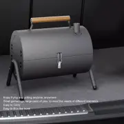 Double-sided Smokestack Grill Barbecue Grill Outdoor Portable Barbecue Grill Sto
