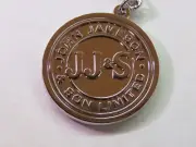 Collectible Metal Key Chain: J J & S JOHN JAMESON & Son Blended Irish Whiskey