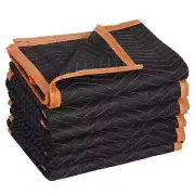 WEN 272406 72 in by 40 in Heavy Duty Padded Moving Blankets - 6 Pack