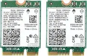 Binxind 2X 9560NGW WiFi Card 1730Mbps AC 9560 Dual Band 2.4G+5G Bluetooth 5.0 802.11Ac M.2 CNVI 9560NGW Wireless Adapter
