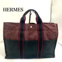 在飛比找蝦皮購物優惠-HERMES 愛馬仕 男裝 托特包 Fourre Tout 