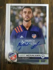 2020 HARIS MEDUNJANIN TOPPS MLS MAJOR LEAGUE SOCCER AUTO AUTOGRAPH!!A