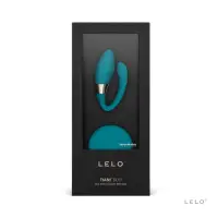 在飛比找momo購物網優惠-【LELO】TIANI DUO｜無線遙控情侶共震按摩器｜湖水